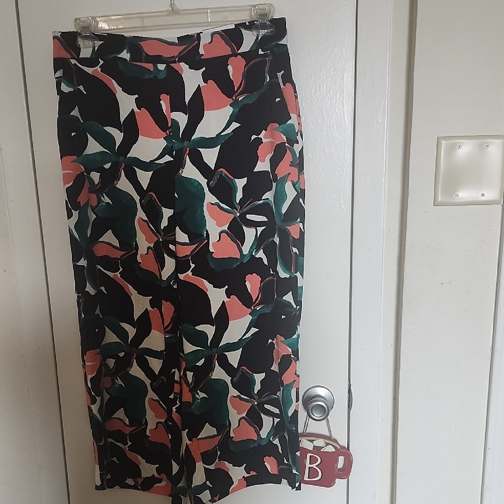 Nine West Multicolor Wide Leg Pants